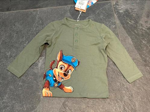 NIEUW paw petrol shirt mt 86 name it (€20) d2, Kinderen en Baby's, Babykleding | Maat 86, Nieuw, Jongetje, Shirtje of Longsleeve