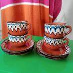 Retro Kopjes & Schotels - Jaren 70, Huis en Inrichting, Keuken | Servies, Ophalen, Gebruikt, Overige stijlen, Kop(pen) en/of Schotel(s)
