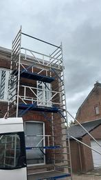 Altrex Rolsteiger + Fiberdecks + Aanhanger (Deluxe uitvoerin, Doe-het-zelf en Verbouw, Steigers, Ophalen of Verzenden, Zo goed als nieuw