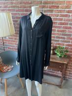 Lange zwarte blouse van RBLZ maat L., Douwenmaat 8-3 Meppel, Info@again.nu, Zwart, Maat 42/44 (L)