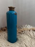 Blauwe emaille kruik decoratie, Antiek en Kunst, Curiosa en Brocante, Ophalen
