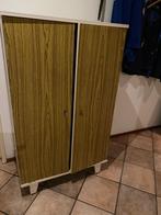 Kinder kledingkast jaren 70 vintage, Huis en Inrichting, Kasten | Kledingkasten, Ophalen, Gebruikt, Met hangruimte, 50 tot 100 cm