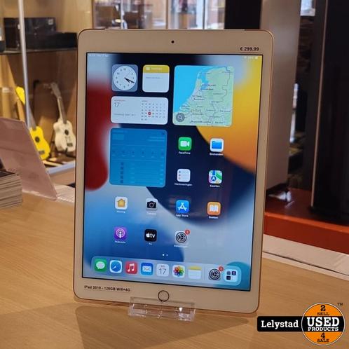 iPad 2019 128GB Wifi+4G Rose Gold, Computers en Software, Apple iPads, Zo goed als nieuw