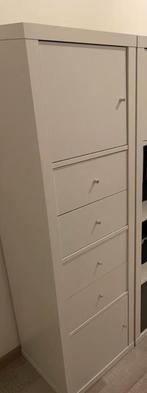 4x Kallax LADES inc. Inzetten Ikea wit, Huis en Inrichting, Woonaccessoires | Schalen en Manden, Ophalen, Zo goed als nieuw, Vierkant