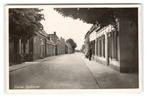 Visvliet, Dorpsstraat. Fotokaart, Verzenden, 1940 tot 1960, Gelopen, Groningen