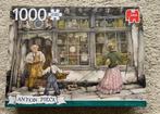Puzzel Anton Pieck de Klokkenwinkel 1000 stukjes nieuwstaat, Ophalen of Verzenden, 500 t/m 1500 stukjes, Zo goed als nieuw, Legpuzzel