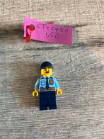 Lego minifigure cty0756 police met snor, Ophalen of Verzenden, Zo goed als nieuw