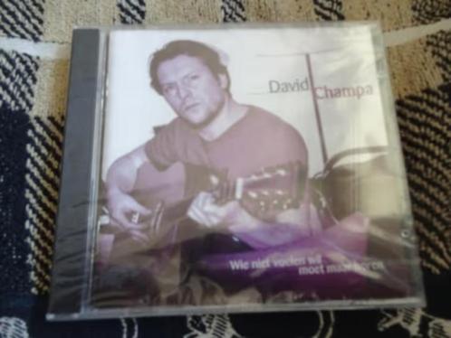 CD David Champa - Wie Niet Voelen Wil, Moet Maar Horen, Cd's en Dvd's, Cd's | Nederlandstalig, Nieuw in verpakking, Levenslied of Smartlap