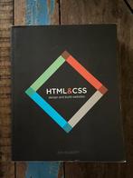 HTML & CSS - design and build websites, Boeken, Studieboeken en Cursussen, Jon Ducket, Ophalen of Verzenden, Zo goed als nieuw
