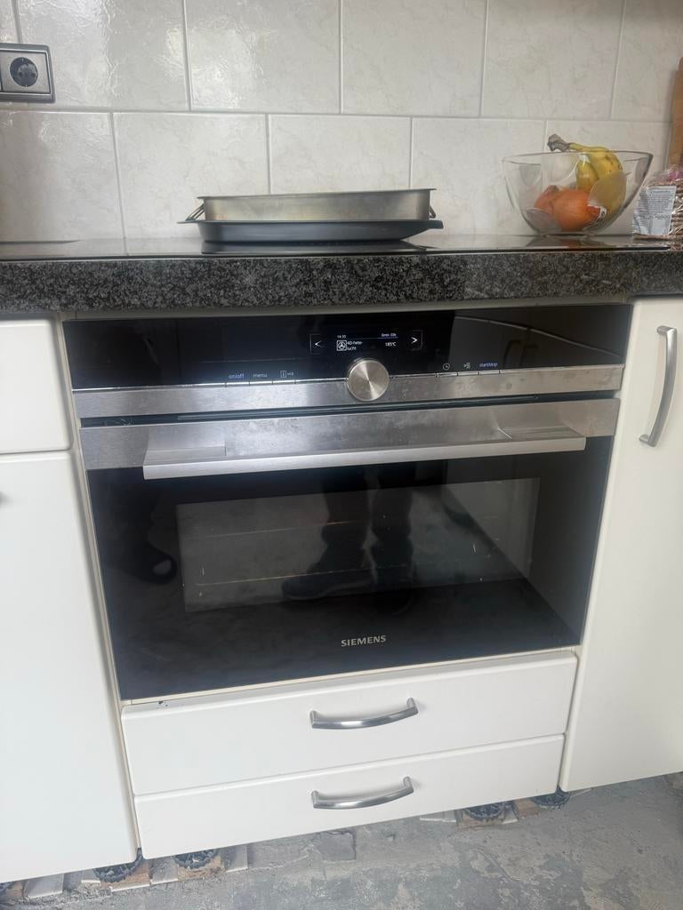 Siemens Inbouw Oven - CB675GBS1, 45 tot 60 cm, Gebruikt, Oven, Hete lucht