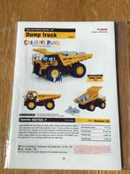 Komatsu HD785-7 Dump Truck - Papieren Model, Overige merken, Auto, 1:32 tot 1:50, Nieuw