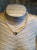 Mooie parelketting, Ophalen of Verzenden, Zo goed als nieuw, Wit, Overige materialen