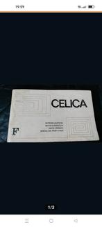 TOYOTA CELICA TYPE 1 instructieboekje 125 blz nederlands, Ophalen of Verzenden