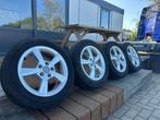 5 Spaaks Audi Velgen 16 inch Winterbanden 205/55R16, Gebruikt, 16 inch, Banden en Velgen, Personenwagen