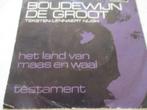 Boudewijn de Groot _Land van Maas en Waal/Testament = 1966, Ophalen of Verzenden, Gebruikt, Nederlandstalig