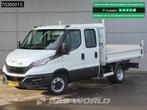 Iveco Daily 35C14 Dubbel Cabine Kipper Dubbellucht 3,5t Trek, Auto's, Stof, Gebruikt, Euro 6, Iveco