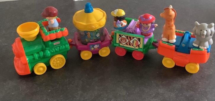 Fisher Price / Little people  speelgoed  trein  e.a., Kinderen en Baby's, Speelgoed | Fisher-Price, Zo goed als nieuw, Verzenden