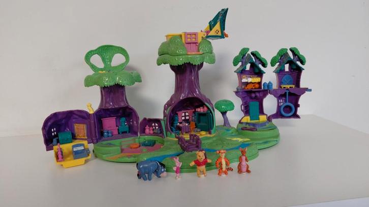 Disney polly pocket bluebird winnie the pooh, Verzamelen, Disney, Zo goed als nieuw, Ophalen of Verzenden