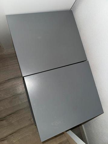 2 ikea malm nachtkastjes grijs - afbeelding 2