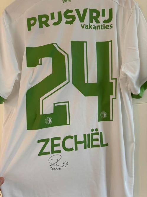 Feyenoord Shirt | Gesigneerd Zechiël | Maat L | Nieuw, Verzamelen, Sportartikelen en Voetbal, Nieuw, Shirt, Feyenoord, Ophalen of Verzenden