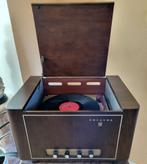 Philips AG9128 platenspeler 1957 werkend met nieuwe naald, Ophalen of Verzenden