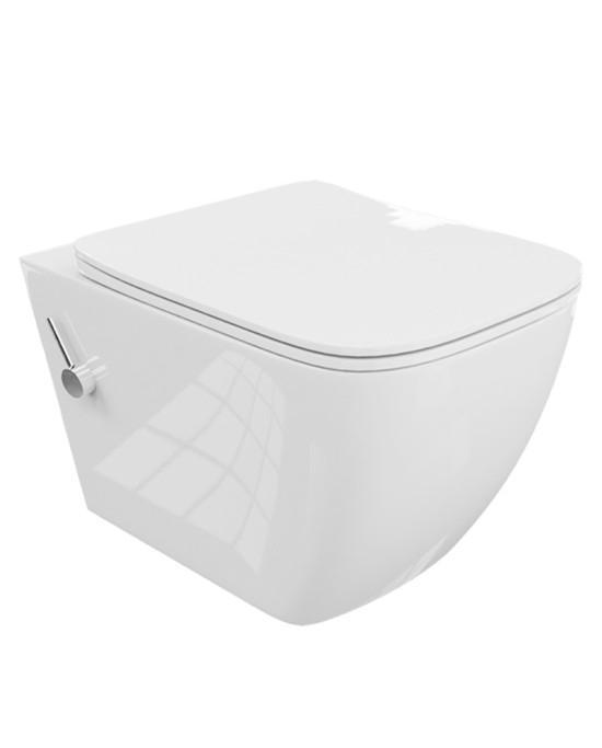 Wc met bidet functie, Doe-het-zelf en Verbouw, Sanitair, Nieuw, Toilet, Ophalen of Verzenden