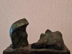 Massief brons Bronzen beeld sculptuur Fons Schobbers venlo, Ophalen, Brons
