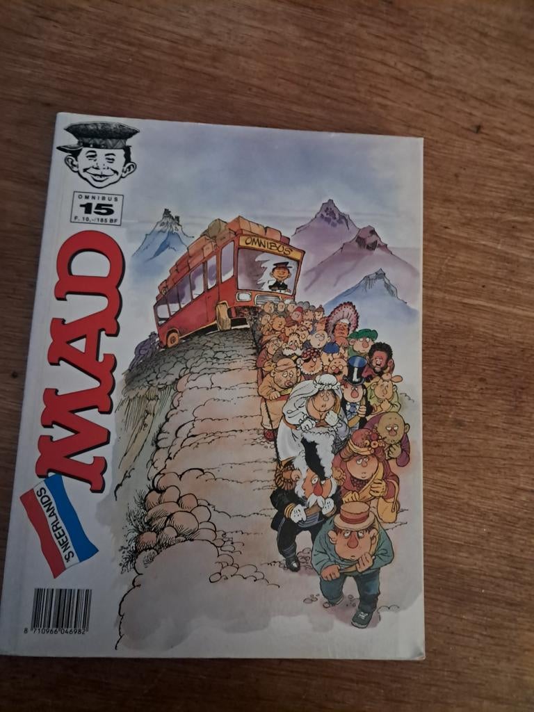 MAD Omnibus 15 - Stripboek, Boeken, Stripboeken, Eén stripboek, Ophalen of Verzenden, Gelezen, Verschillende