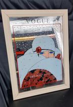 Vintage vogue 1919 spiegel 48bx63h  Prachtig vintage Vogue, Antiek en Kunst, Antiek | Spiegels, Ophalen of Verzenden