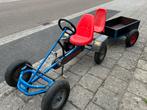 Skelter met Duo zit en aanhanger., Kinderen en Baby's, Speelgoed | Buiten | Skelters, Ophalen, Gebruikt, Mammoet, Met kar of aanhanger