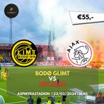 Kaarten Bodø Glimt - Ajax, Tickets en Kaartjes, Sport | Voetbal, Februari, Losse kaart