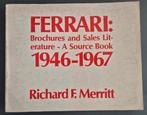 Ferrari Brochures Sales Literature - Source Book 1946-1967, Ophalen of Verzenden, Gelezen, Ferrari