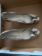 Dames pumps echt leer, Ophalen, Zwart, Pumps