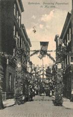 1909 ROTTERDAM Versiering Peperstraat, Ophalen of Verzenden, Voor 1920, Gelopen, Zuid-Holland