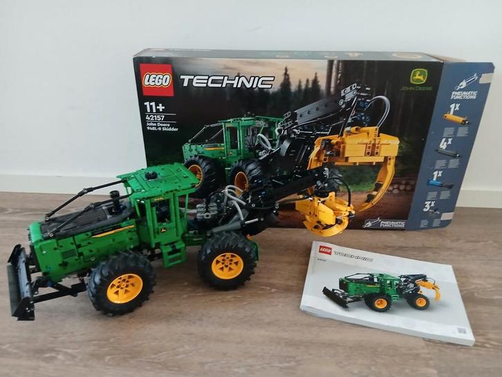 Lego 42157 John Deere bosbouw machine, Kinderen en Baby's, Speelgoed | Duplo en Lego, Gebruikt, Lego, Complete set, Ophalen of Verzenden