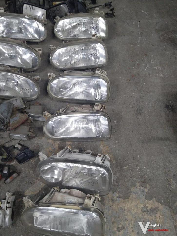 golf 3 koplampen lv of rv, Auto-onderdelen, Verlichting, Gebruikt, Ophalen of Verzenden