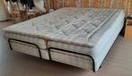 Hästens 2 pers elektrisch bed met BJX Luxery topmatras zgan, Ophalen, Verstelbaar, Tweepersoons, Hästens Adjustable BJX Topper