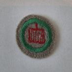 Insigne Kok vaardigheidsinsigne Scouting Padvinderij, Verzamelen, Scouting, Ophalen of Verzenden, Gebruikt, Embleem, Speld of Insigne