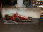 Decoratie metalen schilderij Formule 1 auto 3d, Verzamelen, Automerken, Motoren en Formule 1, Ophalen of Verzenden