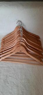 15 houten kledinghangers dames of heren, Ophalen of Verzenden, Zo goed als nieuw, Hout
