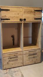Wasmachine-ombouw verhoger voorraadkast lades bijkeuken, Huis en Inrichting, Keuken | Keukenelementen, Ophalen, 100 tot 150 cm