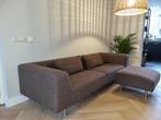 Mooi designer bankstel 2,5 zits, Huis en Inrichting, Modern, Rechte bank, Gebruikt, Stof