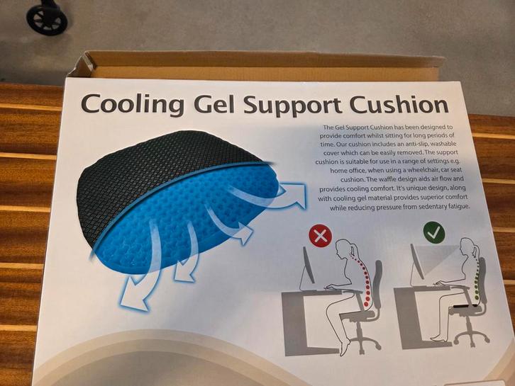 Cooling gel kussen / zitkussen NIEUW, Diversen, Verpleegmiddelen, Ophalen of Verzenden