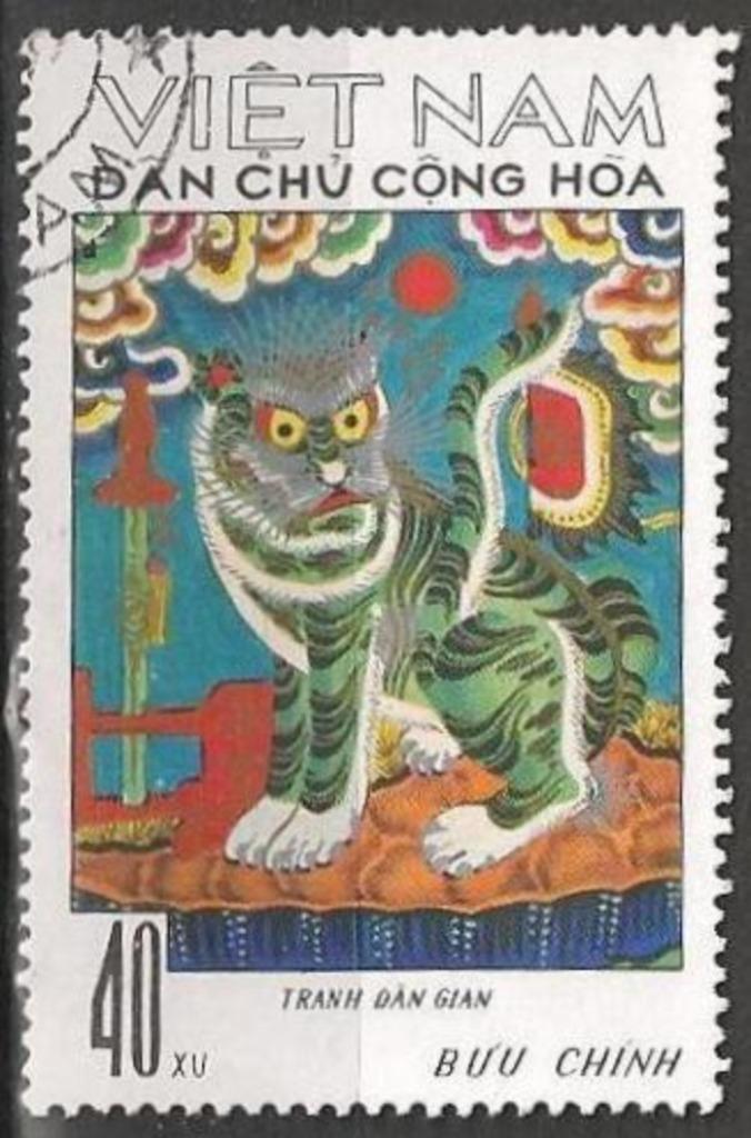 Vietnam No.678 O. ADV. no.123 IJ., Postzegels en Munten, Postzegels | Azië, Gestempeld, Zuidoost-Azië, Ophalen of Verzenden