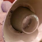 Industriële hanglamp, zware kwaliteit, Huis en Inrichting, Lampen | Hanglampen, Ophalen, Gebruikt, Glas, Minder dan 50 cm