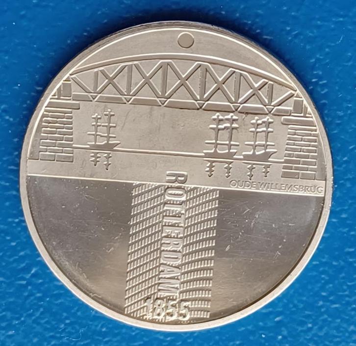 Penning Rotterdam -  150 jaar Stadstimmeren 2005, Postzegels en Munten, Penningen en Medailles, Overige materialen, Nederland