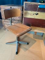 Vintage Schoolstoel Industrieel Design retro, Ophalen