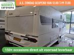 HOBBY EXCELLENT 560 WFU AIRCO + MOVER + MAXX FAN + VOORTENT, Hordeur, Rondzit, Hobby, 7 tot 8 meter