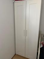 Ikea BRIMNES kledingkast wit, Huis en Inrichting, Kasten | Kledingkasten, Ophalen, Gebruikt, Met hangruimte, 50 tot 100 cm