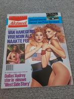 6.Aktueel 1986. Dallas. Audrey Landers. Chris Lindemans. Por, Verzamelen, Ophalen of Verzenden, 1980 tot heden, Tijdschrift
